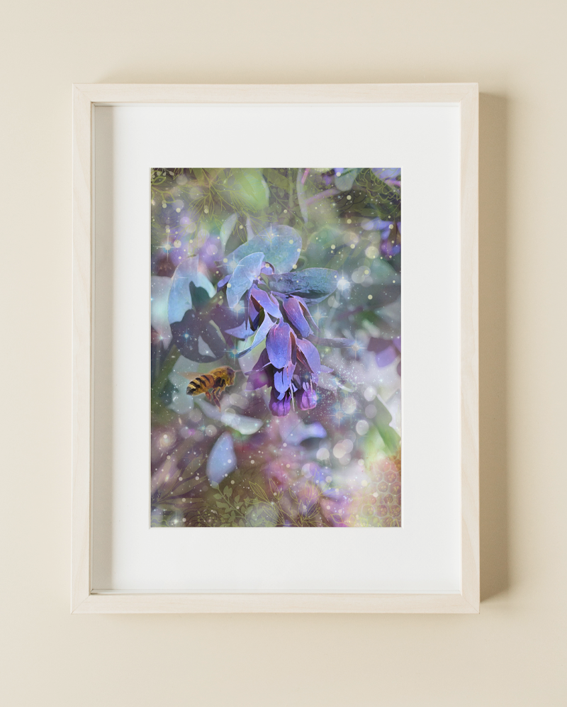 Buy a ready-to-frame art print for $10 to help bees