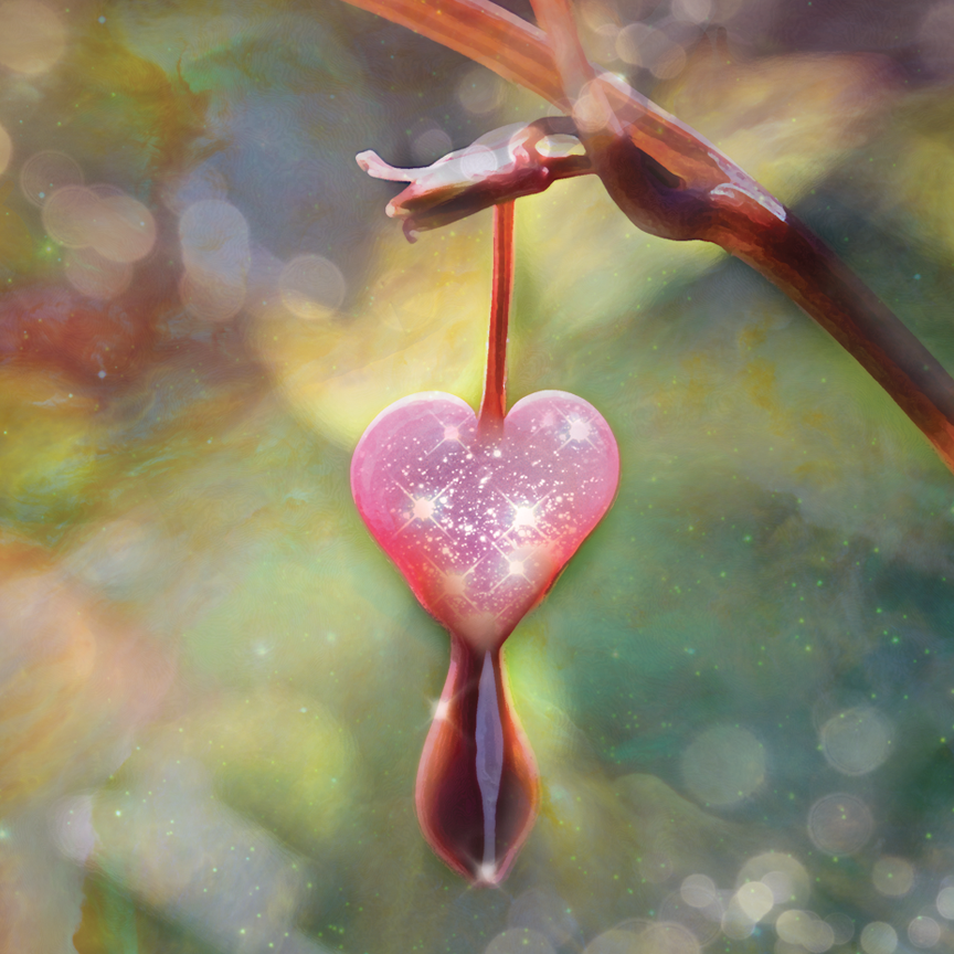 Bleeding Heart + Quartz, Alchemy Farm Flower Essence:
