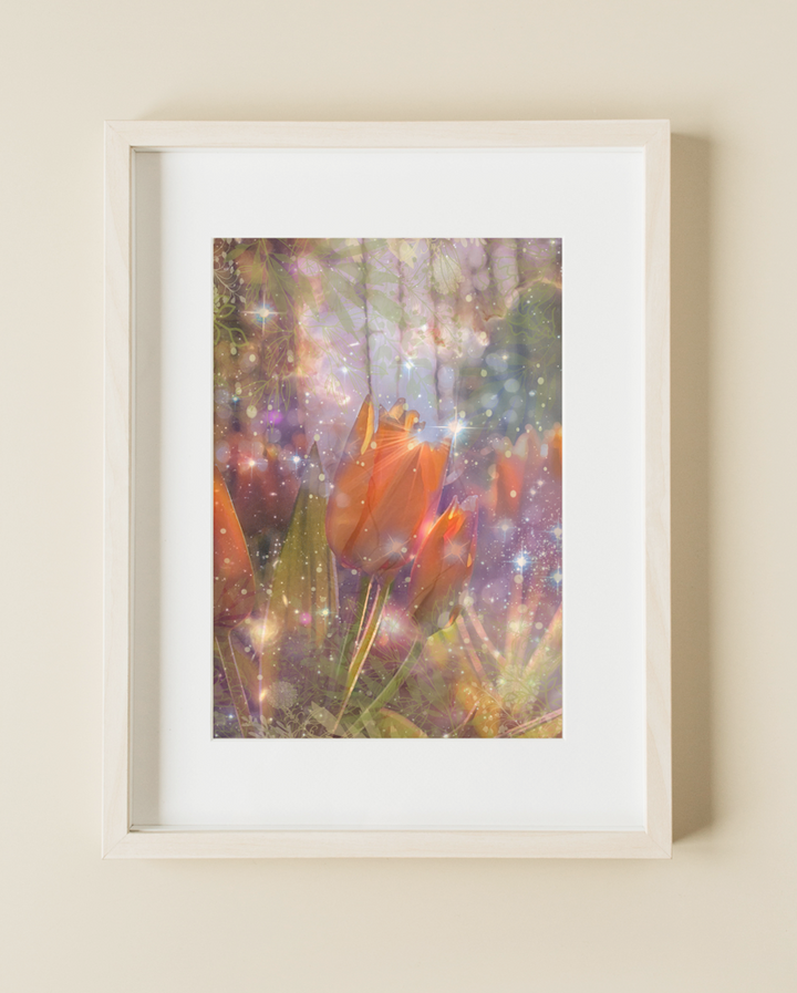 Buy a Set of 4 ready-to-frame art print for $35 to help bees
