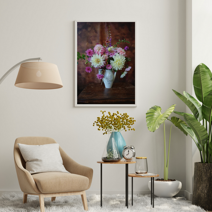 Autumn Tea—Museum-Quality Fine Art Print or Canvas Wrap