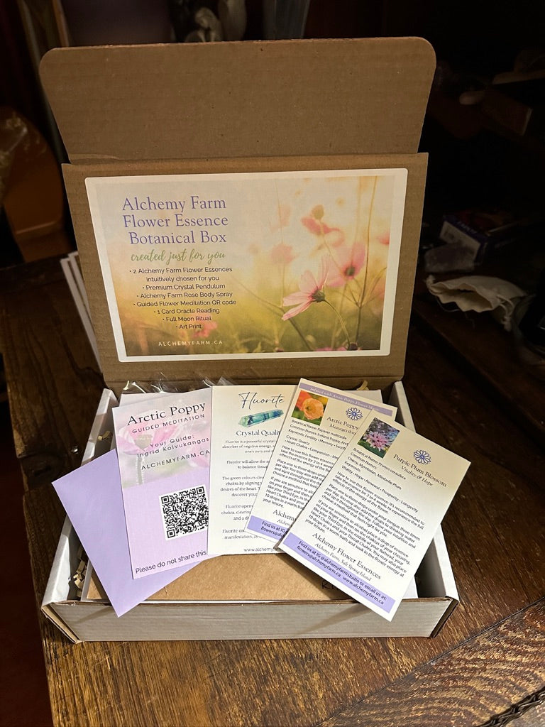 Alchemy Farm Botanical Gift Box: A Magical Gift for Flower Lovers, Gardeners and Nature Lovers