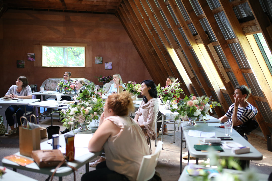 Groups Flower Workshop at Alchemy Farm for up to 6 - Great for Family/Friend Reunions and Corporate Retreats