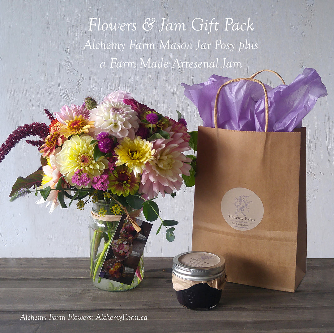 Alchemy Farm Flowers and Jam Gift Pack