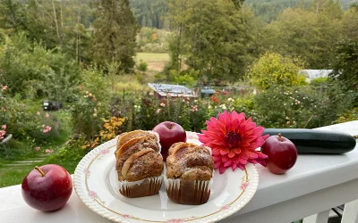 Delicious Zucchini Banana Apple Cake: Gluten Free and Egg Free!